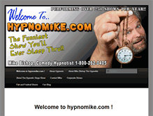 Tablet Screenshot of hypnomike.com